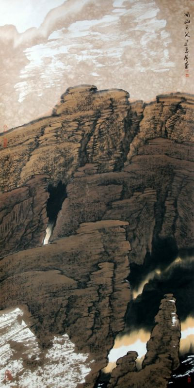 周尊圣 天山山水