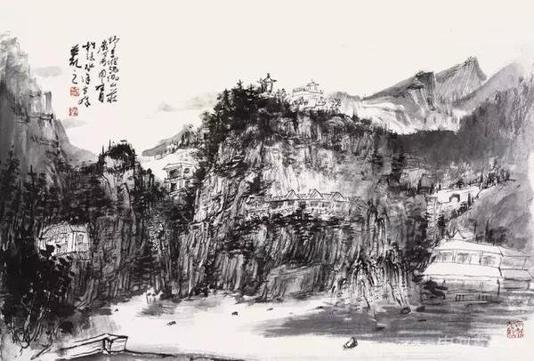 香堂雅集-国展精英创作班秋季写生作品展在京隆重启幕