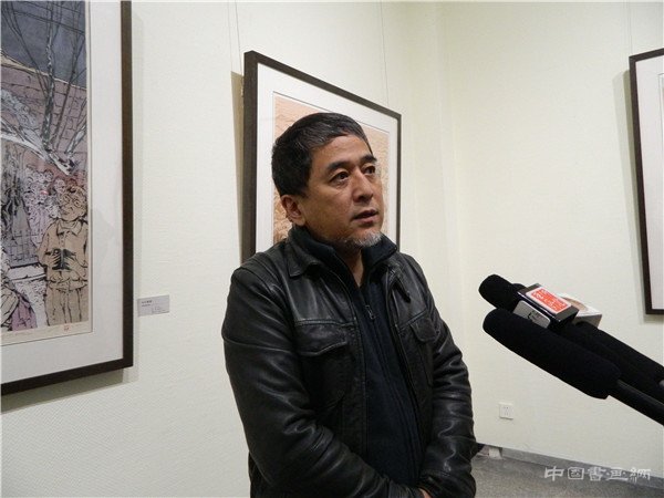 “走进太行——河北古村落版画作品展”在河北美术馆隆重开幕