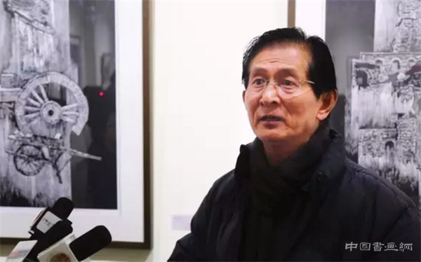 “走进太行——河北古村落版画作品展”在河北美术馆隆重开幕