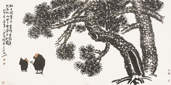 斟墨携缘——邢少臣、盛鸣、朴文光中国画展