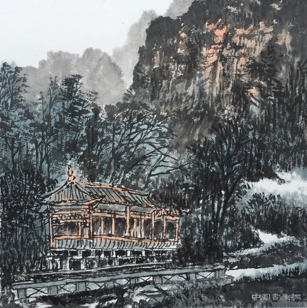 中国国家画院杨长槐山水工作室画家红色之旅黔北写生行