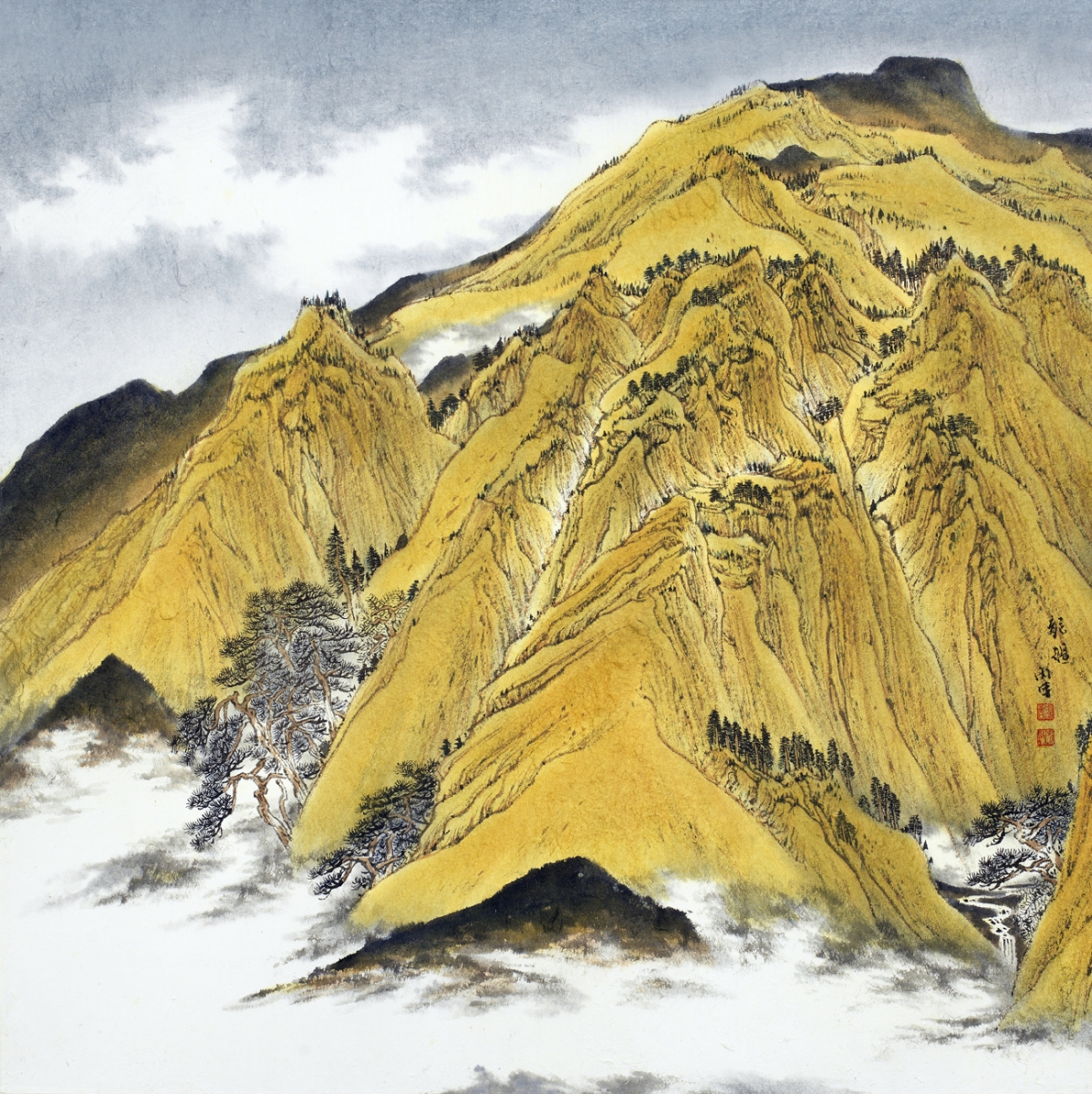 金城山上
