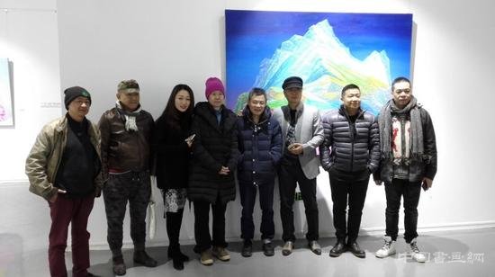 张洪菠个展“虚构的山水”开幕