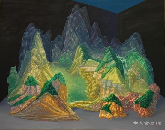 张洪菠个展“虚构的山水”开幕