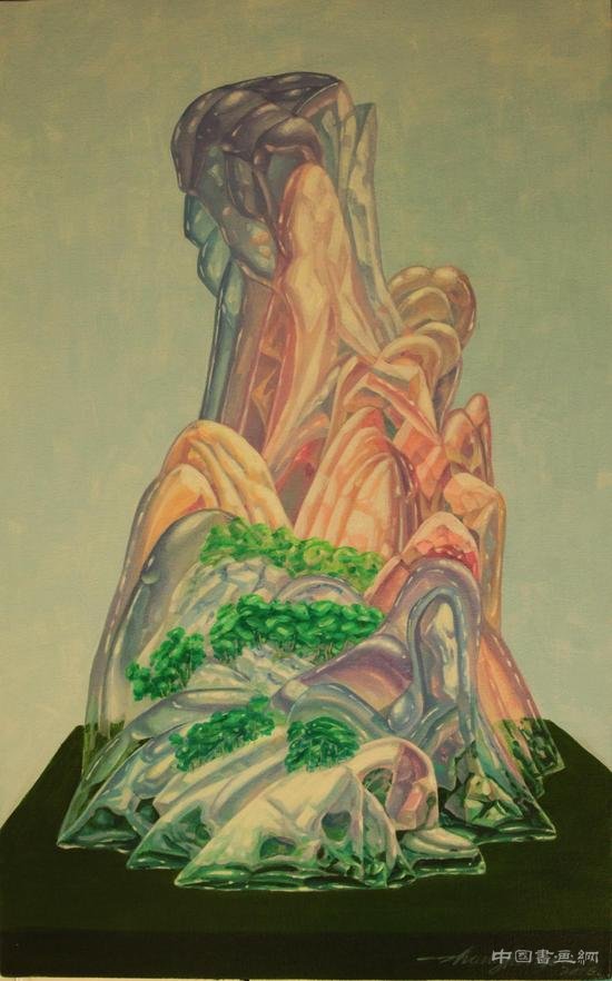 张洪菠个展“虚构的山水”开幕