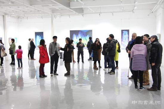 张洪菠个展“虚构的山水”开幕