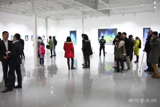 张洪菠个展“虚构的山水”开幕