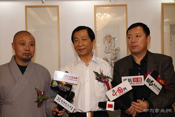 《慈云常护》——演旭禅画研究会作品展在京隆重启幕
