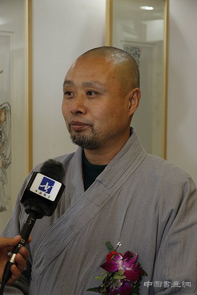 《慈云常护》——演旭禅画研究会作品展在京隆重启幕
