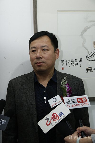 《慈云常护》——演旭禅画研究会作品展在京隆重启幕
