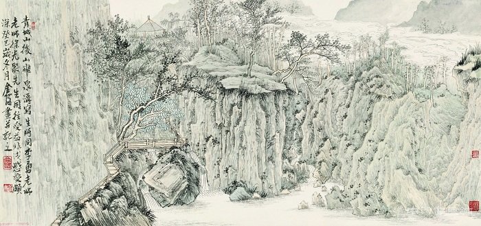 图片版权归原作者所有 一场公益画展 一次问道之旅