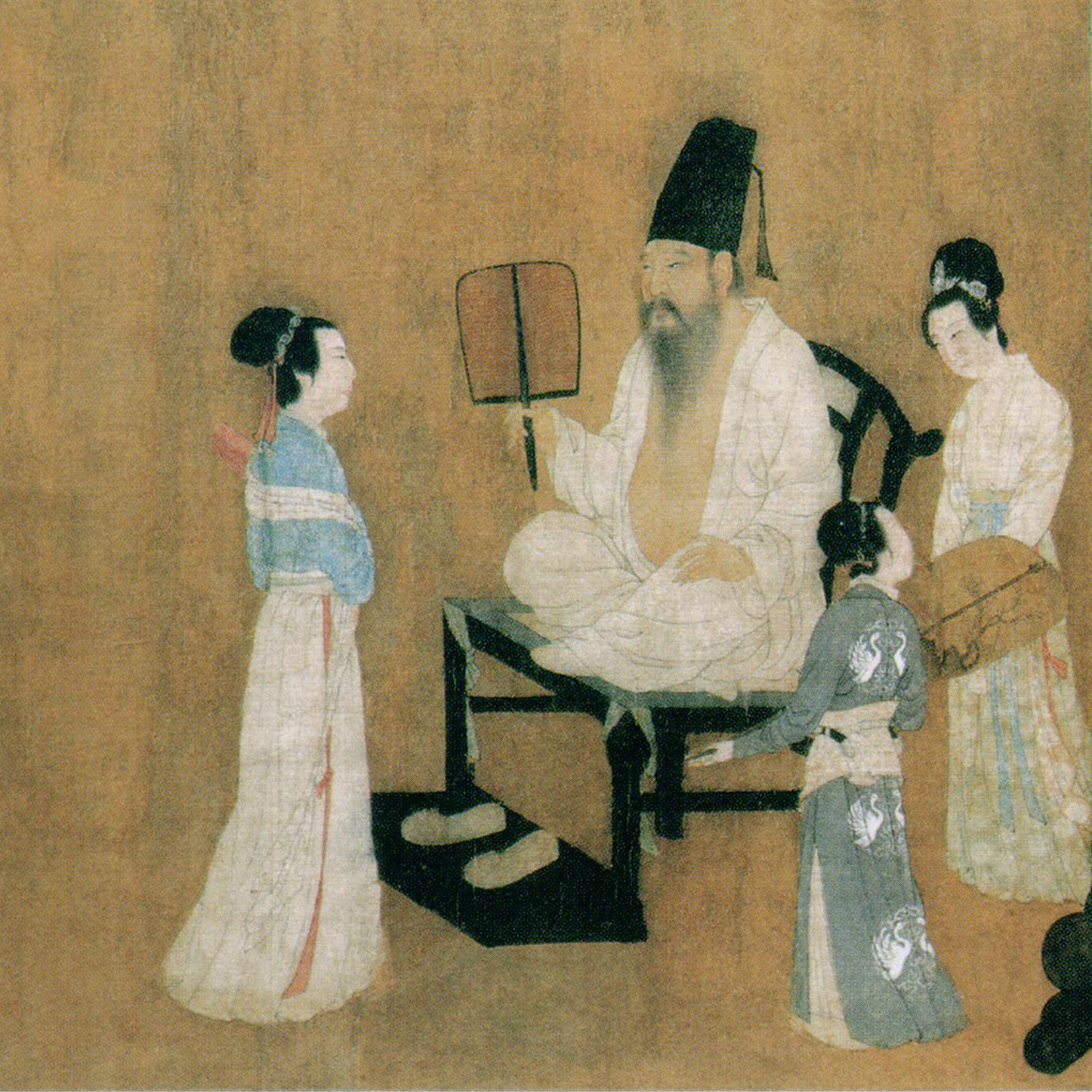 传统绘画中屏风的美学价值