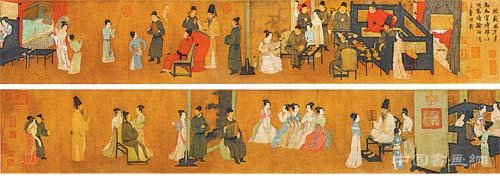 传统绘画中屏风的美学价值