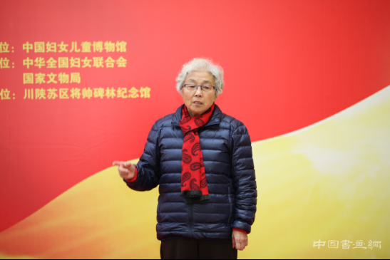 永远的女红军--红军长征胜利80周年纪念展开幕