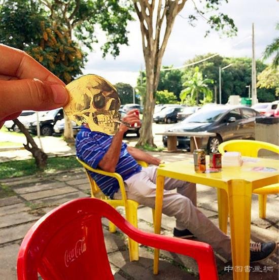 名画搞街拍?时尚时尚最时尚!