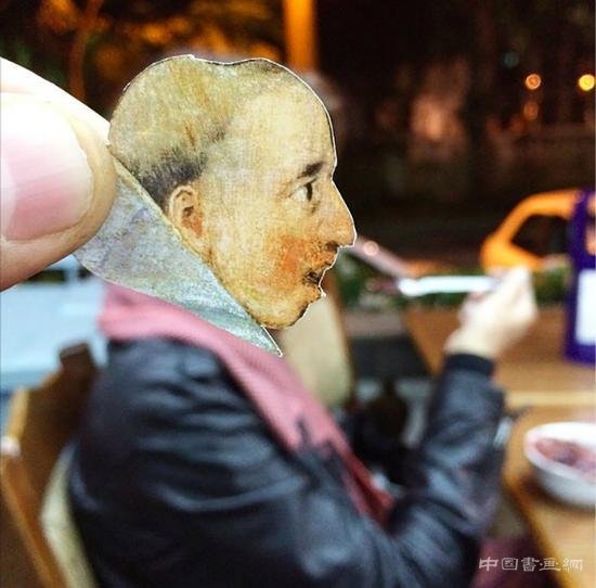 名画搞街拍?时尚时尚最时尚!