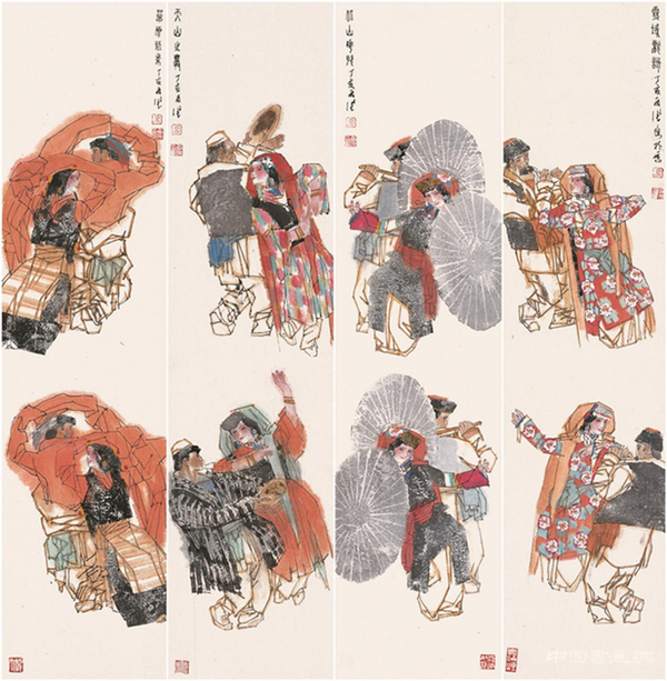 马西光人物画作品欣赏