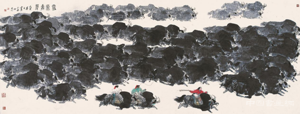 马西光人物画作品欣赏