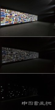 《繁星》03'00'' 三频录像 2012
德萨梁半个展:让风景都动起来