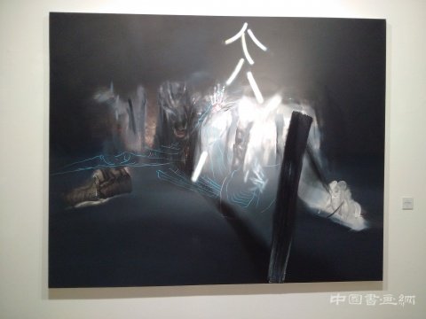 《倾听空余陡峭的密语》 200×250cm 布面油画
“浮光·浮生——许东生个展”在今日美术馆2号馆2层开幕