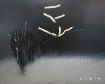 《神婆Sylvie 的妙津跋涉》 200×250cm 布面油画 2016
“浮光·浮生——许东生个展”在今日美术馆2号馆2层开幕