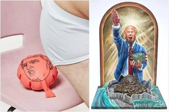 在无尽的羞辱下 特朗普艺术是怎么爆红的?