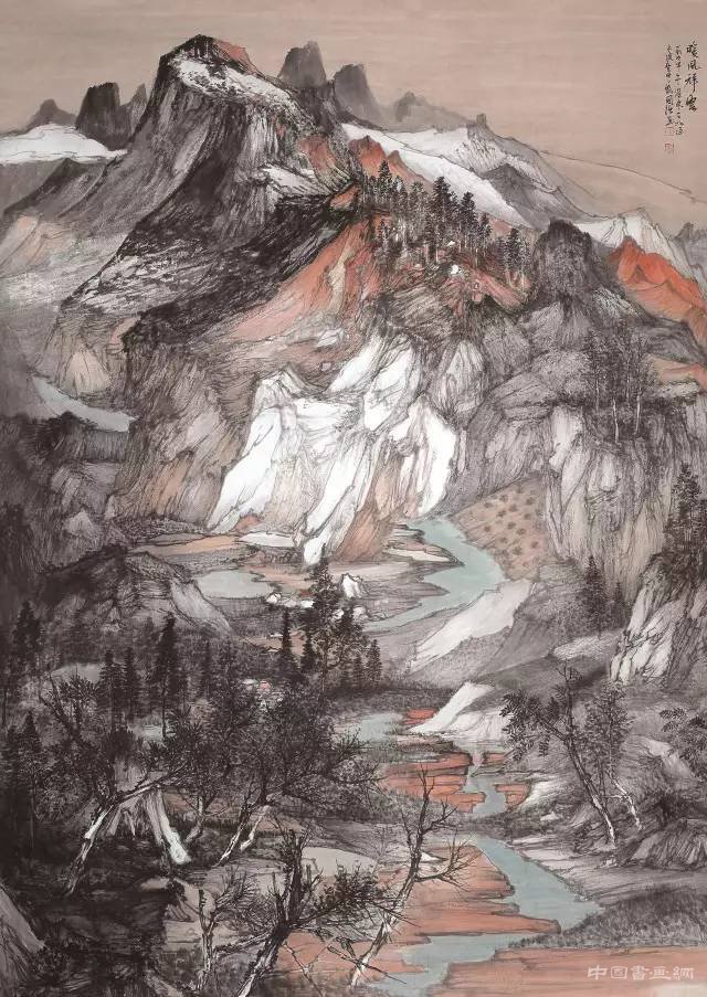 香堂雅集-国展创作精英班执行导师李国强山水画展临沂市文化中心倾情奉献