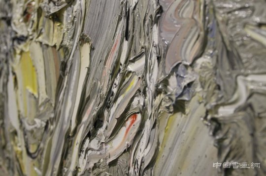 张旭东作品细节
癫狂与绚烂 异色状态——张旭东作品展在白盒子艺术馆开幕