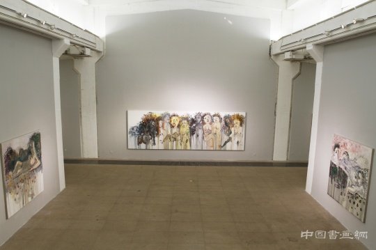 白盒子艺术馆主展厅现场图
癫狂与绚烂 异色状态——张旭东作品展在白盒子艺术馆开幕