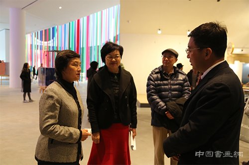 “天女散花——李磊艺术展”在北京民生现代美术馆开幕