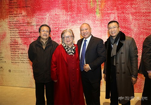 “天女散花——李磊艺术展”在北京民生现代美术馆开幕