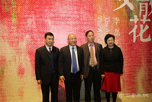 “天女散花——李磊艺术展”在北京民生现代美术馆开幕