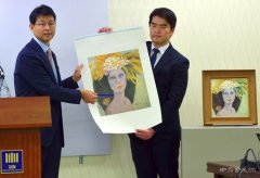 <b>千镜子画作真伪存疑 曾由刺杀韩前总统的枪手收藏</b>