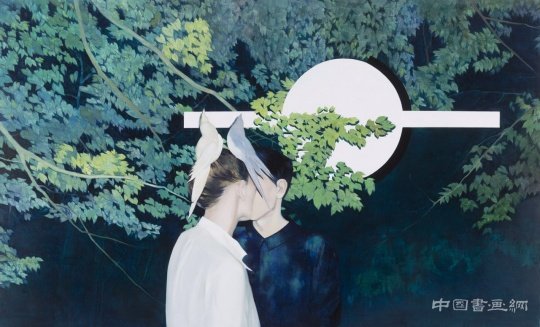 陈卓 《仲夏之夜》200x120cm 布面油画 2016
绘画的砥砺 “极光”作品展于索卡艺术·北京举办