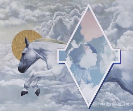 陈卓 《惊马奔腾》190x150cm 布面油画 2016
绘画的砥砺 “极光”作品展于索卡艺术·北京举办