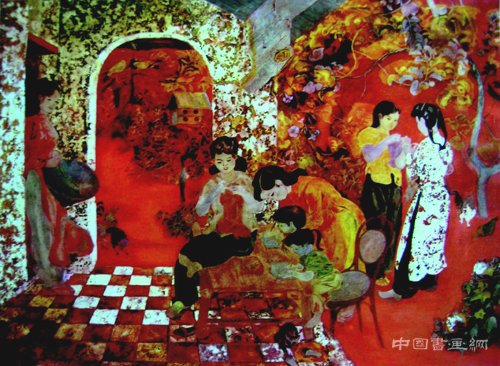 中国漆画与越南磨漆画比较研究