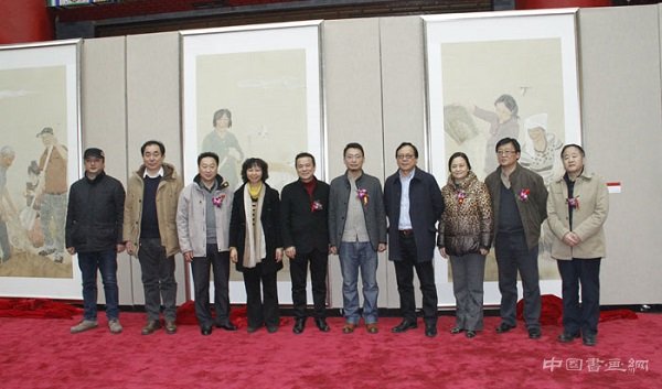《和风六月》2016年鲍古风中国画组画展在京开幕