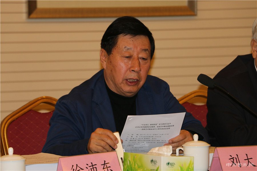 国家艺术基金运行三周年座谈会