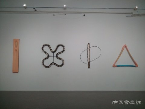 展览现场的于洋作品
成当代艺术中心,以“格物”之名的三人展