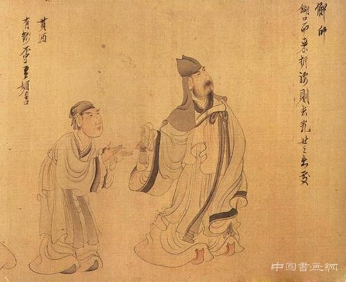 韩羽：陈老莲画《归去来图卷，解印》的翻空出奇之趣