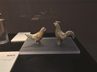 唐代鸡俑刚出土就赶上“鸡年展”