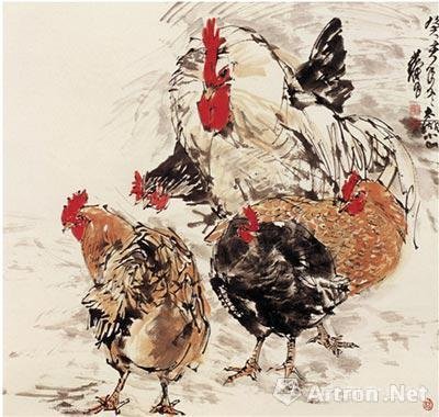 画鸡寓大吉：“鸡画”在生肖画中有何特殊之处