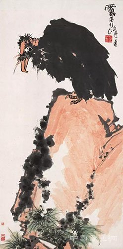 潘天寿画谈随笔之：用笔、用墨、用色