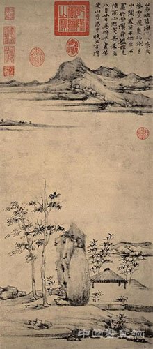 元代文人画的笔墨逸韵