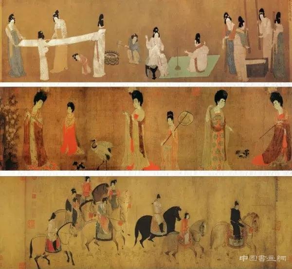 传统工笔重彩人物画发展与演变
