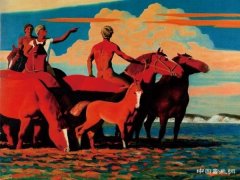 中国美术馆展出馆藏俄罗斯油画