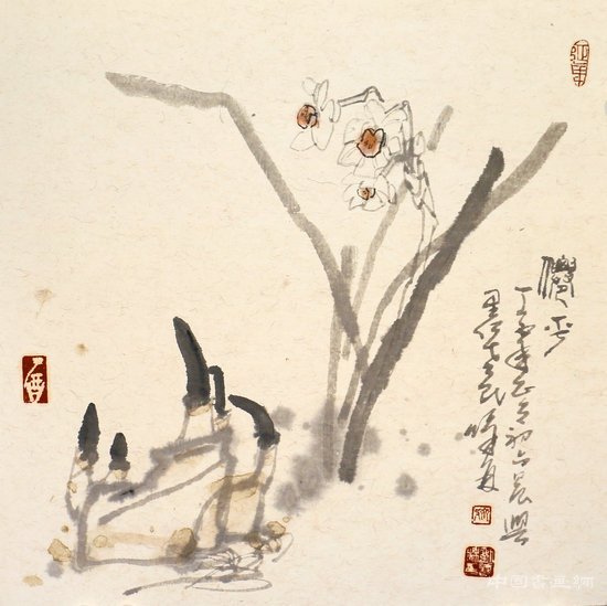 　花语——刘曦林花卉小品展即将在京开幕