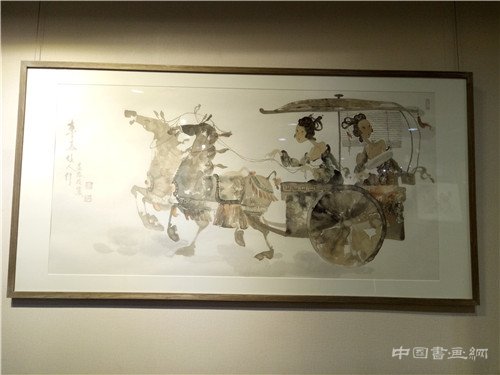“汉风之幻世浮生——金格格人物画作品展”在北京开幕