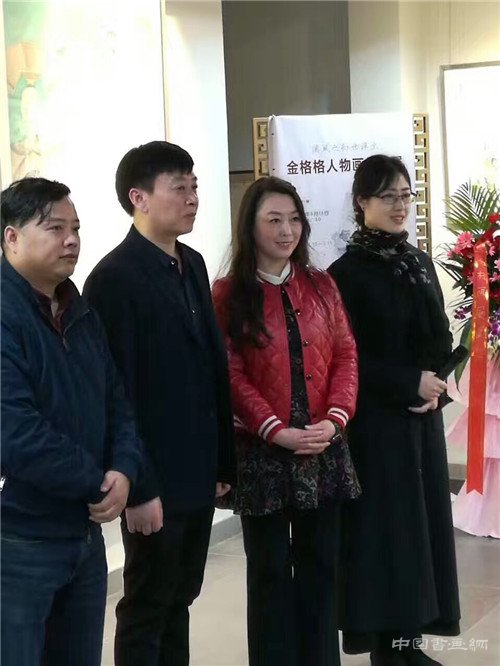 “汉风之幻世浮生——金格格人物画作品展”在北京开幕
